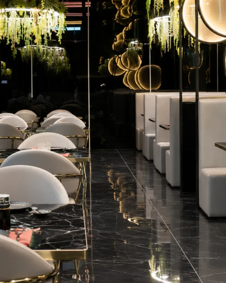 La salle du restaurant